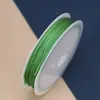 Linha 72 10 m diy feito à mão pulseira de nó chinês colar joia corda vermelha linha de jade material corda linha trançada