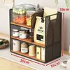 Estante de Almacenamiento de Escritorio, Artefacto de Almacenamiento para Mesa de Comedor, Escritorio de Escritorio, Taza de Agua, Encimera de Cocina, Estante Multicapa para Escritorio