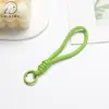 Llavero Corto Cordón Accesorios Bolsa Muñeca Cordón Anticaída Teléfono Cordón Botella de Agua Correa Cuerda Cuerda Tejida Colorido