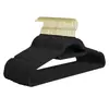 Percha de Terciopelo sin Costuras Multifuncional Antideslizante de Plástico Percha para Ropa Hogar Mágico Organizador de Acabado Percha para Ropa Tirante para Ropa