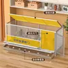 Gallinero para Uso Doméstico, Modelo Exterior Extra Grande, Antivecinos, Malla Densa, Impermeable, Gallinero Rústico con Limpieza Automática de Estiércol, Jaula de Cría