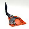 Universal 52/58 accesorios de placa de freno de motosierra deflector de sierra de gasolina sierra de tala placa guía conjunto de freno lateral