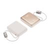 Nova linha de carregador portátil com cinto auto-fixador 22,5W carregamento rápido bidirecional 20000 mA cordão celular energia móvel personalização