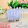 Cadena de Cuentas de Hilo Acrílico Cortina de Cuentas para Boda Cadena de Cuentas Decoración de Techo de Cristal para Boda Diseño de Escena con Cuentas Cadena de Cuentas