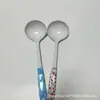 Cuchara Blanca Grande, Cuchara para Sopa Engrosada, Cuchara Grande para Sopa de Plástico, Cuchara de Melamina, Suministros de Cocina, 2 Yuan al por Mayor