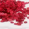 [Polvo de Brillo Lentejuelas de 3 mm 4 mm] Bordado Francés DIY Bordado con Cuentas Bordado Estéreo Accesorios para Ropa Cosidos a Mano Accesorios