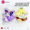 Anillo de Natación Sanrio Clip de PP Nuevo Acrílico Dulce y Lindo Clip para Niña Clip para Notas de Dibujos Animados Acrílico de Doble Cara