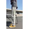Pantalones Cargo de Secado Rápido con Logo de Triángulo Gris para Hombre Otoño Temprano Deportivos de Pierna Cónica Micro Senderismo al Aire Libre Montañismo