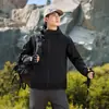 Chaqueta softshell del mismo estilo de Dijia, prenda exterior unisex a prueba de viento e impermeable para senderismo y montañismo, disponible para compra grupal y personalizable con un logo