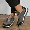 Sapatos de Caminhada Outdoor de Tamanho Grande para Primavera e Outono 2025 Sapatos de Viagem Antiderrapantes Masculinos Sapatos de Caminhada para Aventura ao Ar Livre Camping Masculino