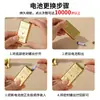Encendedor Antiviento Ladrillo de Oro Nuevo de Jackie Chan Creativo Pepita de Oro Gas Inflable Personalizado Metal Recto a Través