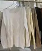 Suéter delgado de punto calado con patrón de rombos, nuevo diseño holgado vintage de principios de otoño con un estilo único, prenda de abrigo para mujer
