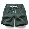 Shorts masculinos de verão casual de seda gelo calças triplas esportivas basquete corrida secagem rápida praia casal calças soltas