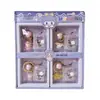 Accesorios de Moda Sanrio Mini Álbum de Fotos Llavero con Forma de Muñeca de Cristal Colgante Pequeño Decoración para Bolso