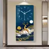 Aprobado Directamente de la Fábrica de Origen, Reloj de Pared Rectangular, Moderno y Silencioso, Reloj de Pared Transfronterizo de Amazon, Modelo Caliente