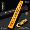 Juego Wukong que rodea al dragón del tesoro del bastón Sun Wukong Gold Hoop Stick Monkey Weapon Model Alloy Toy Gift Box