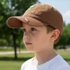 Boné de Baseball Infantil Bordado com Alienígena de Desenho Animado e Nave Espacial, de Fronteira Amazon, para Meninos e Meninas