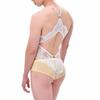 Bodysuits Sexy Masculinos Corset Gay Pijama Renda Transparente Costas Nuas Macacão Roupas Eróticas