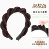 Diadema con Peluca para Mujer, Herramienta de Peinado de Princesa, Accesorio para el Cabello que Aumenta la Altura, Trenza Hecha a Mano, Trenza Retorcida, Estilo Dulce Francés