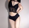 Calcinha de seda gelada estampada da moda quente feminina sexy leopardo elemento puro desejo vento cruz renda calcinhas de quadril completo para mulheres