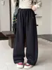 Pantalones deportivos anchos para niñas, estilo primavera y otoño, holgados y fluidos, 2026 nuevo popular, ajustados, tipo jogger, casual, de pierna recta, pants