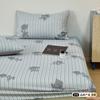 Camada dupla Fio Único Produto Classe A Materno e Infantil Fio de Algodão Chapéu de Cama Peça Única Nua Sono Respirável Pele-amigável Capa de Cama Macia Lençol Fronha