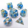Fabricante Direto Cabelo Liso Resina COC Dado Pontiagudo DND Dungeons & Dragons Cesulhu TRPG Cosplay D6