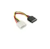 Cable de alimentación SATA a IDE SATA 15p a 4p grande Alimentación Puerto Serie SATA a puerto paralelo IDE