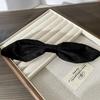 Grampo de Cabelo com Laço de Veludo de Luxo Leve Grampo Superior Elegante Laço de Gravata Versátil Grampo Elegante Acessórios para Cabeça Grampo