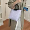 Nova Bolsa de Mão Feminina Versátil Casual de Grande Capacidade com Bolinhas, Bolsa Transversal Estilo Coreano Fresca e Simples na Moda