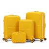 Equipaje con cremallera de PP, maleta con ruedas universales, maleta de 14 a 28 pulgadas, caja de mano de cuatro piezas, equipaje de viaje compacto, comercio exterior