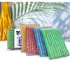 Esponja estropajo de rayas finas esponja para lavar platos de cocina paño de limpieza de ollas de cocina