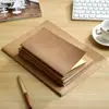 Cadernos de Papel Kraft Mais Vendidos Transfronteiriços com Capas Personalizadas, Cadernos Escolares Personalizáveis com Impressão de Logo, Cadernos Kraft Tn