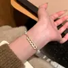 Rico y Próspero~ Pulsera de Perlas Shi con Monedas de Cobre Completas de Diamante para Mujer, Joyería Elegante y de Lujo de Alta Gama que Atrae la Riqueza