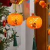 Linternas Estilo Chino para el Festival de Mediados de Otoño 2026 Modelo Nuevo, Decoraciones de Linternas Brillantes con Temática de Buena Fortuna, para Montaje de Escena y Atmósfera