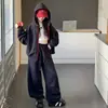 Sudadera con capucha deportiva casual de manga larga Rantuo Otoño 2026 para niñas Conjunto de dos piezas para niños Transfronterizo 1