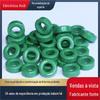 12 * 6 * 4mm tamanho anel verde manganês zinco anel magnético tipo alta condutividade modo comum indutor transformador filtro anti-interferência