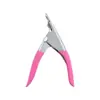 Cortadores de unha retos, ferramentas de manicure, cortadores de unha postiça, cortadores de unha francesinha, cortadores em forma de U de aço inoxidável, em estoque atacado do fabricante