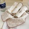 Toalla Cuadrada de Gasa de Algodón Puro Clase A para Niños Lavar la Cara y Baño Absorbente Toalla Pequeña para Bebé Recién Nacido Lindo Pañuelo Estilo ins