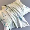 Conjunto de cama de quatro peças 100% algodão, algodão de fibra longa de Xinjiang, estampado digitalmente, capa de edredom estampada 100% algodão, lençol de cama e conjunto de cama