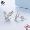 Pendientes de Moda Originales de Águila Aiful Pendientes de Plata de Ley S925 Joyería Única de Animales de Nicho para Mujeres Joyería al por Mayor