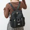 Mochila de Tela Oxford Nueva Moda Primavera 2025 Mochila Versátil para Mujer Mochila de Viaje Gran Capacidad Mochila Escolar Multifuncional