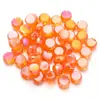 Cuentas Sueltas Planas Redondas Espejo Iridiscente Electrochapado Accesorios para Pulseras DIY Accesorios para el Cabello Materiales para Diademas Venta al por Mayor