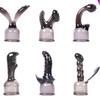 Fire Music moda cozinhar dedo AV stick vibrador simples e duplo capa de cabeça massagem ponto G capa de cabeça vibrador de língua sexy acessórios Fire Music