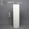 Soporte de exhibición de columna romana, columna plegable para bodas, mesa de postres, columna blanca, suministros de decoración para escenas de cumpleaños de papel