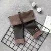 Leggings con forro de forro polar para niñas, engrosados para otoño e invierno, pantalones para niños con forro de forro polar integrado para abrigar, ropa exterior elegante para bebés en invierno