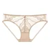 Bragas Cómodas de Lujo Estilo Francés, Ropa Interior Sexy de Encaje, Calzones Transpirables Atractivos con Moño para Mujer de Cintura Baja