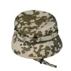 Gorro Camuflado Tático de Aba Redonda, Chapéu de Pescador para Montanhismo e Pesca ao Ar Livre, Chapéu de Sol para Cabeça Grande, Chapéu Militar Fan com Proteção Solar