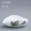 Chá de Porcelana Branca Chá de Porcelana de Lótus Chá de Cerâmica Apreciação Chá Pá Chá Apreciação Colher de Chá Kung Fu Tea Set Arte Arte Chá Acessórios Cerimônia