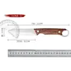 Cuchillo deshuesador de acero inoxidable, cuchillo de carne de mano mongol, cuchillo recto para barbacoa, supervivencia al aire libre, camping, cuchillo para frutas, al por mayor en stock